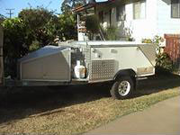 An Australian camper trailer